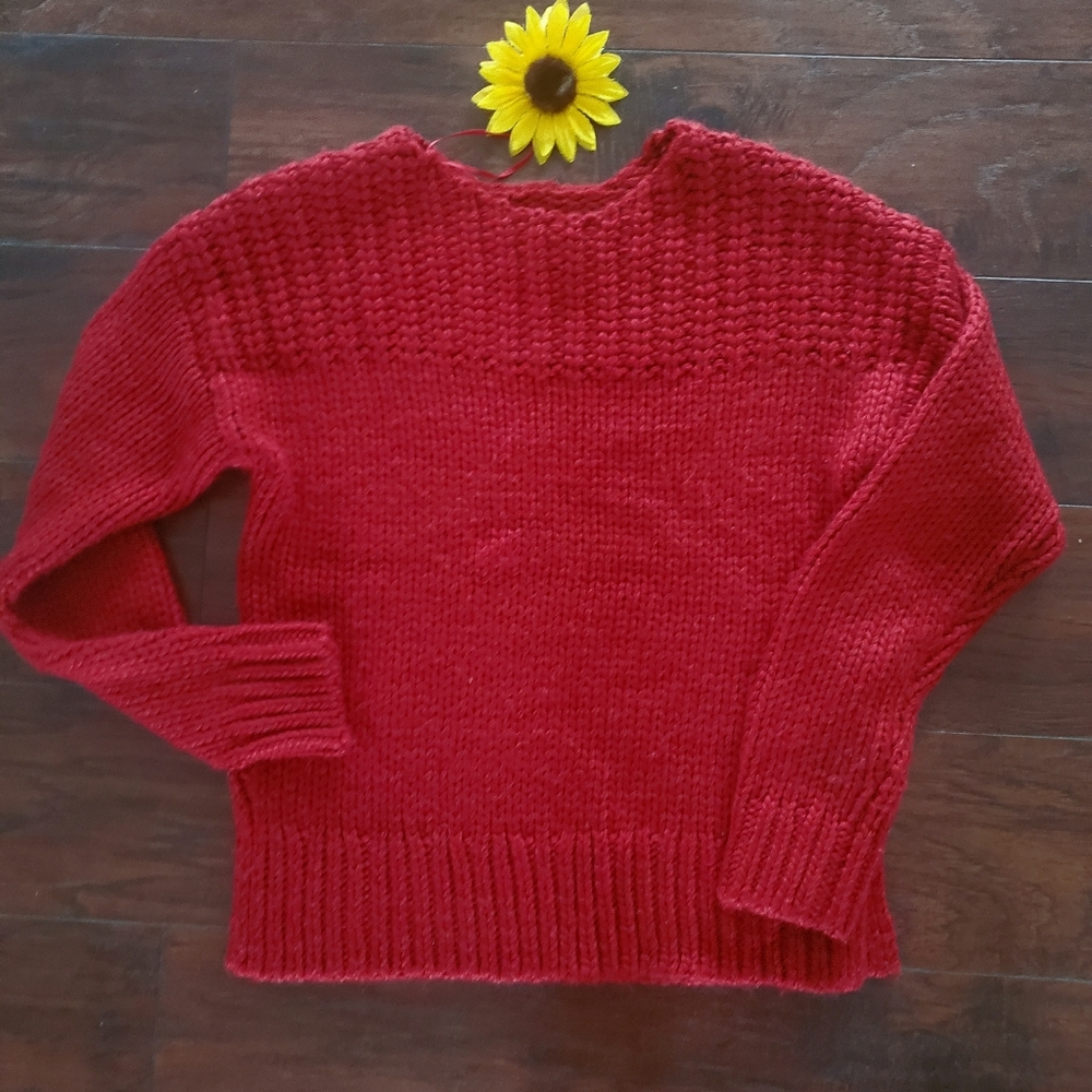 Universal Thread Red Knitted Sweater - image 4